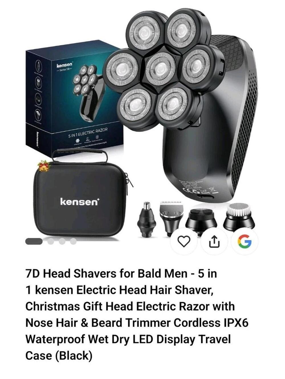 Kensen Series S8 5 In 1 Electric Razor MULTIPLE USE